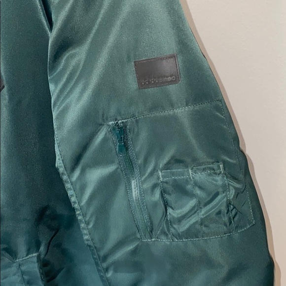 Green Adidas Space Cadet Bomber Jacket - Picture 7 of 8